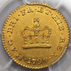 1799 GEORGE III THIRD GUINEA
