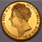 1823 GEORGE IV TWO POUNDS