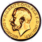 1923 SA George V South Africa Proof Sovereign