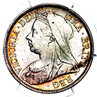 1896 Queen Victoria Halfcrown