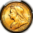 1895 M Queen Victoria Melbourne Sovereign