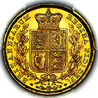 1886 S Queen Victoria Australia Sydney Mint Sovereign