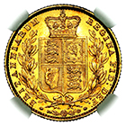 1856 Queen Victoria Sovereign