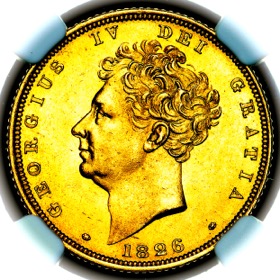 1826 King George IV Sovereign
