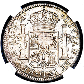 1797-1799 King George III Counterstamped Bank of England Dollar