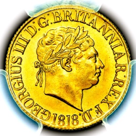 1818 George III Sovereign