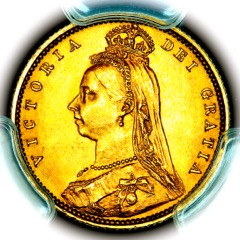 1892 Victoria Half Sovereign