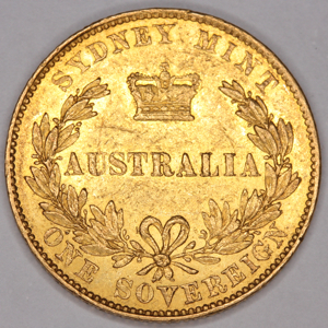 1855 Australian Sovereign High Grade