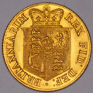 1817 George III Half Sovereign Uncirculated Grade
