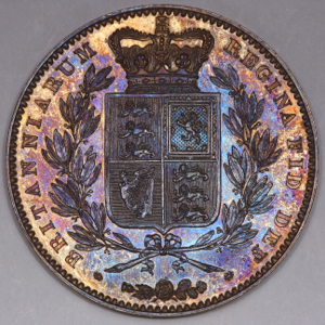 1839 Victoria Crown Uncirculated. Proof 64