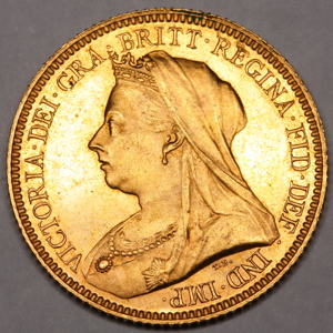 1893 Victoria Old Head Half Sovereign Uncirculated Grade