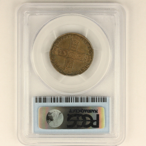 1703 Anne Shilling Uncirculated Grade. PCGS Mint State 63