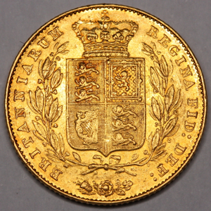 1843 Victoria Sovereign Good Very Fine