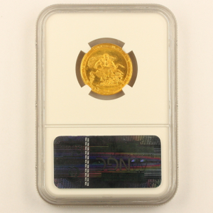 1817 George III Sovereign Uncirculated Grade. NGC MS64
