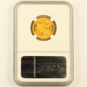 1837 William IV Sovereign Uncirculated Grade. NGC Mint State 64