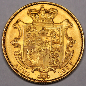 1837 William IV Sovereign Uncirculated Grade. NGC Mint State 64
