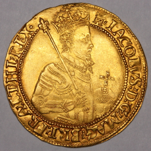 1612-13 James I Unite Extremely fine grade