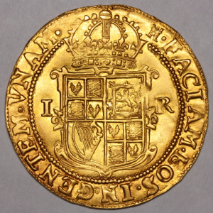 1612-13 James I Unite Extremely fine grade