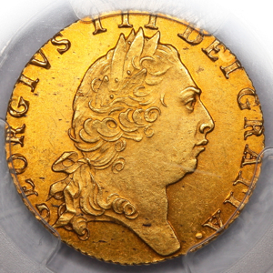 1798 George III Guinea Uncirculated Grade. PCGS - MS63