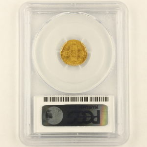 1718 George I Quarter Guinea Uncirculated Grade. PCGS - MS64