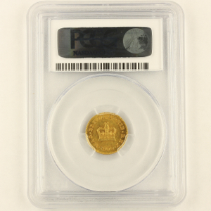 1800 George III Third Guinea Uncirculated Grade. PCGS - MS63