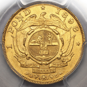 1898 Pond Uncirculated Grade. PCGS - MS63