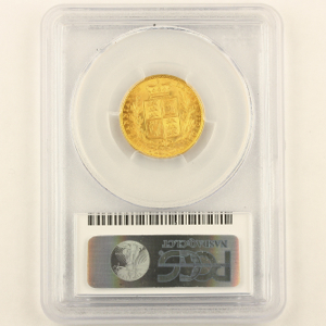 1852 Victoria Sovereign Choice uncirculated Grade. PCGS - MS64