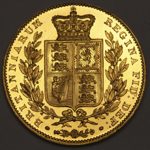 1839 Victoria Proof Sovereign Brilliant uncirculated grade. NGC - PF65