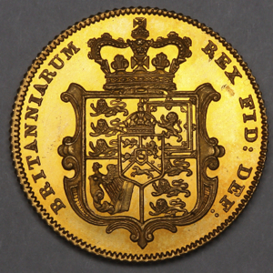1826 George IV Half Sovereign PCGS - PR64DCAM