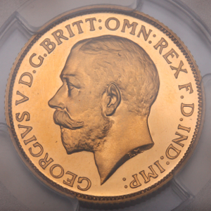 1911 George V Sovereign PCGS - PR65 CAM