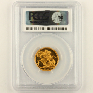 1911 George V Sovereign PCGS - PR65 CAM