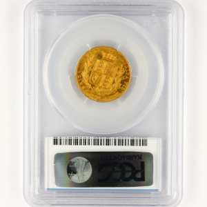 1838 Victoria Sovereign Practically uncirculated. PCGS - MS62
