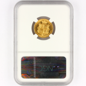 1846 Victoria Half Sovereign Choice Uncirculated. PCGS - MS64