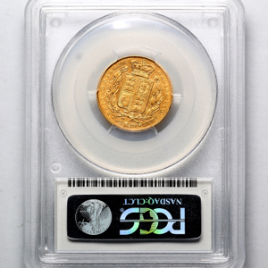 1838 Victoria Sovereign Good Fine Grade. PCGS - XF40
