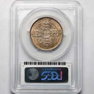 1884 Victoria Florin Choice Uncirculated. PCGS - MS64+