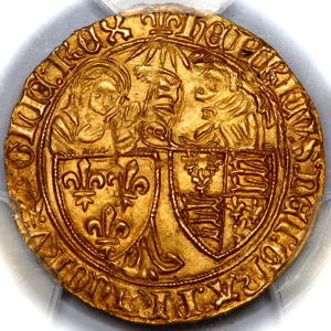 1423-1432 Henry VI Salut d'Or Choice Uncirculated. PCGS - MS64