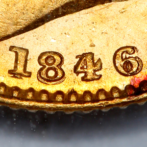 1846 Victoria Sovereign Brilliant Uncirculated. PCGS - MS65