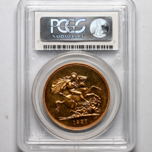 1937 George VI Proof Five Pounds 