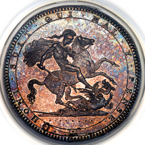 1820 George III Crown PCGS - MS64