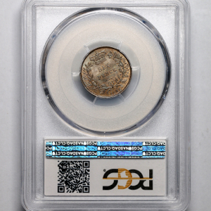 1837 William IV Sixpence PCGS - MS64