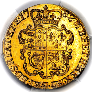 1782 George III Guinea Practically uncirculated. PCGS - MS62