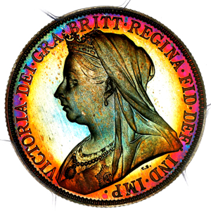 1893 Victoria Old Head Proof Florin PCGS - PR66 CAM