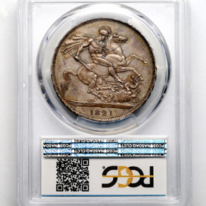 1821 George IV Crown Choice Uncirculated. PCGS - MS64