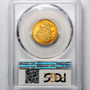 1826 George IV Sovereign Brilliant Uncirculated. PCGS - MS65