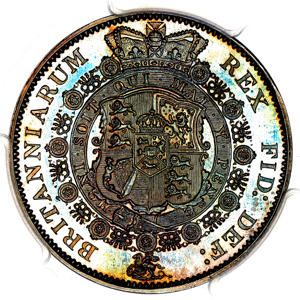 1816 George III Proof Halfcrown PCGS - PR65