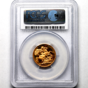 1871 Victoria Sovereign PCGS - PR65DCAM