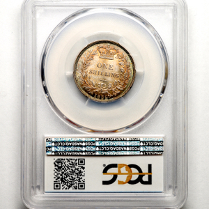 1852 Victoria Shilling Brilliant Uncirculated. PCGS - MS65