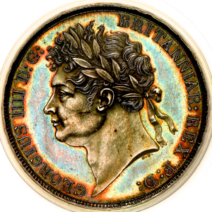 1821 George IV Proof Crown PCGS - PR63