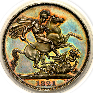 1821 George IV Proof Crown PCGS - PR63