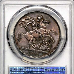 1821 George IV Crown Choice uncirculated grade. PCGS - MS64